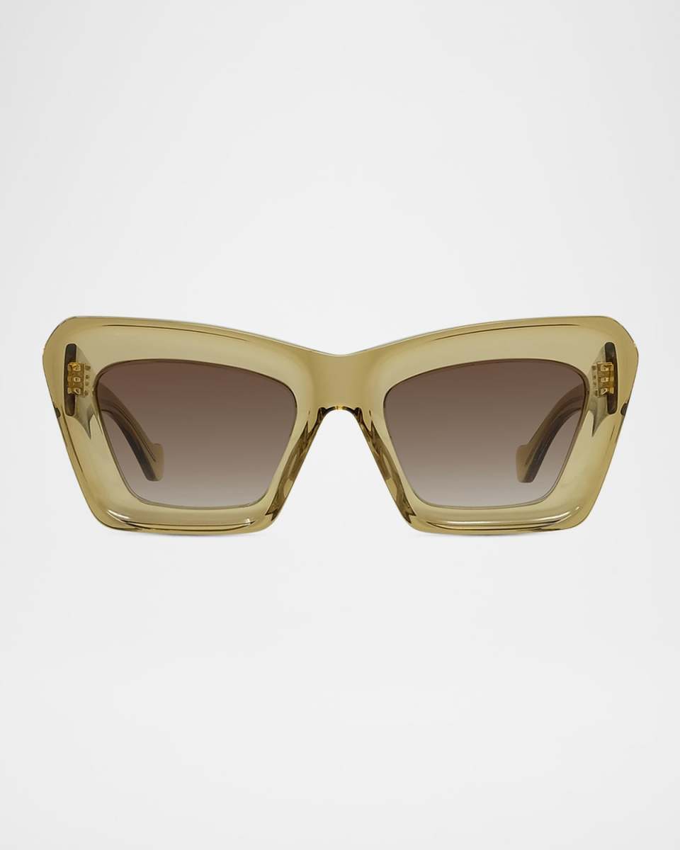 Anagram Acetate Butterfly Sunglasses